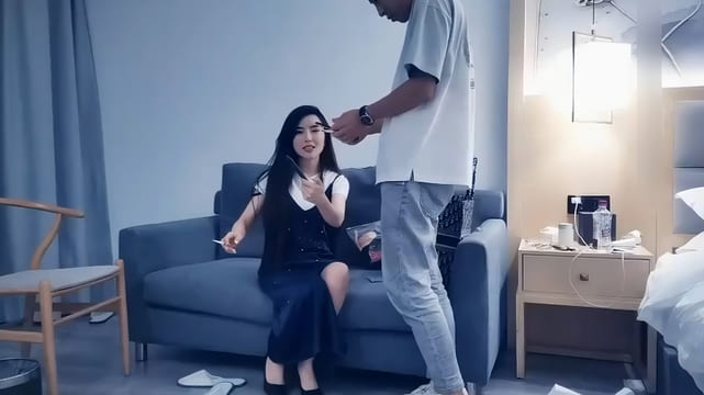 【9总全国探花】长裙大长腿少妇，苗条身材穿上性感情趣装黑丝，口交抱着猛操呻吟娇喘