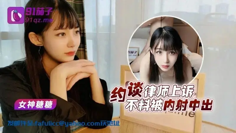 91茄子.约谈律师不上诉不料被内射中出-糖糖